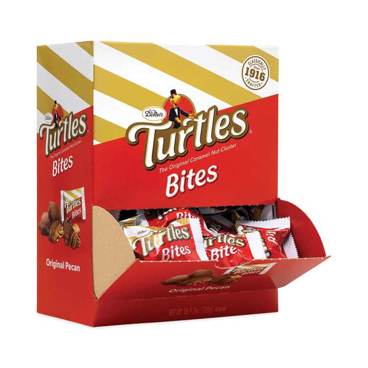 DEMET'S CANDY COMPANY Turtles Original Bite Size Candy, 0.42 oz, 60/Carton (GRR20905618) thumbnail 2