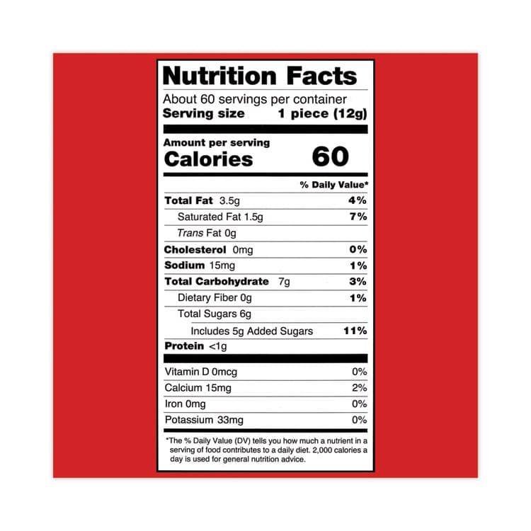 DEMET'S CANDY COMPANY Turtles Original Bite Size Candy, 0.42 oz, 60/Carton (GRR20905618) thumbnail 3