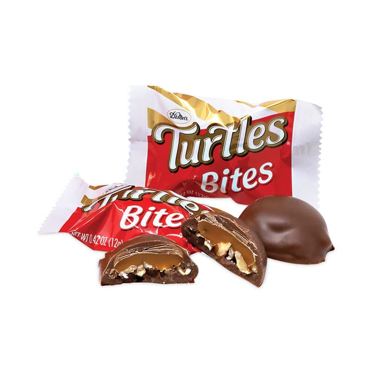 DEMET'S CANDY COMPANY Turtles Original Bite Size Candy, 0.42 oz, 60/Carton (GRR20905618)