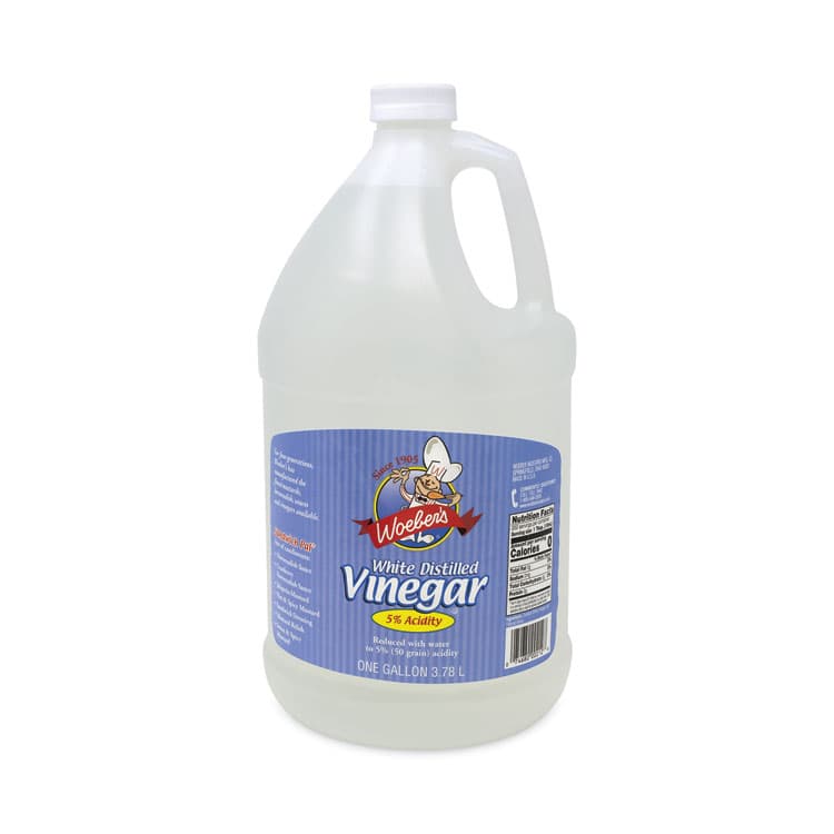 WOEBER MUSTARD COMPANY White Distilled Vinegar, 1 gal Bottle, 6/Carton (GRR22001029) thumbnail 4