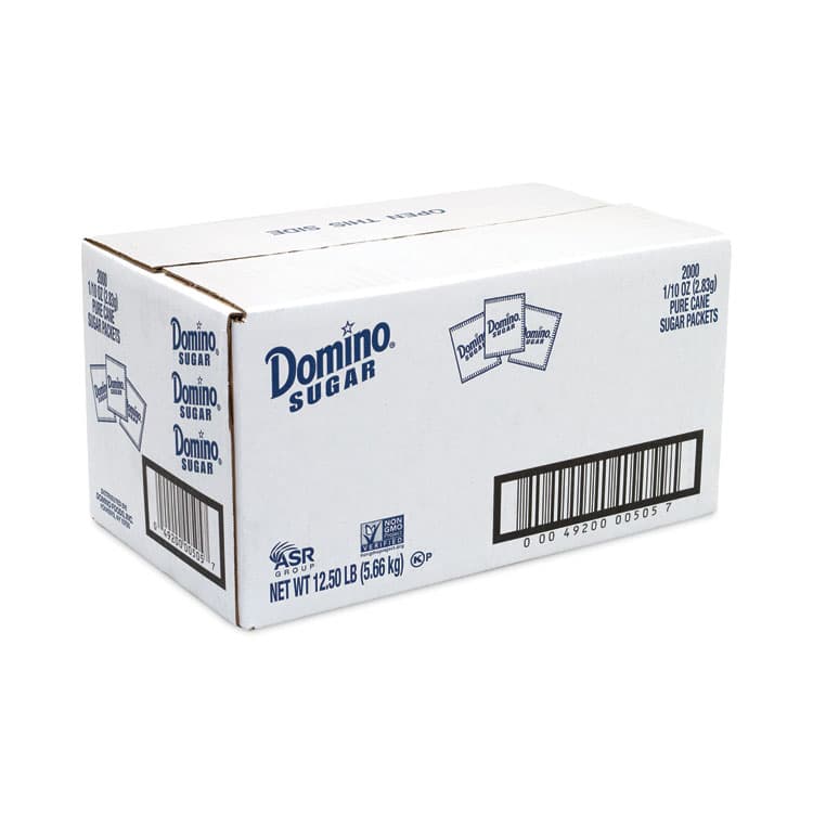 DOMINO Sugar, 0.1 oz Packet, 2,000/Carton (GRR22000501)