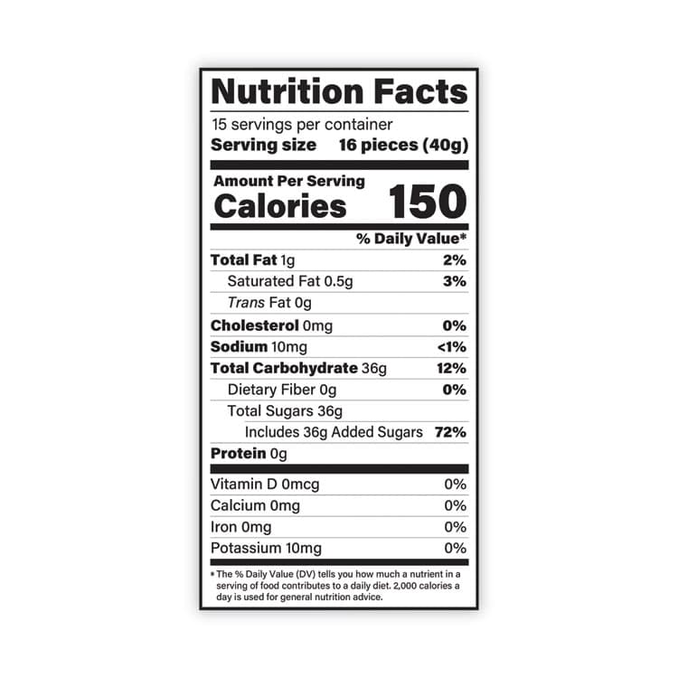 ROYAL WHOLESALE CANDY Assorted Fruit Chews, 1.5 lb Bag, Approx. 240 Pieces (GRR20901227) thumbnail 2