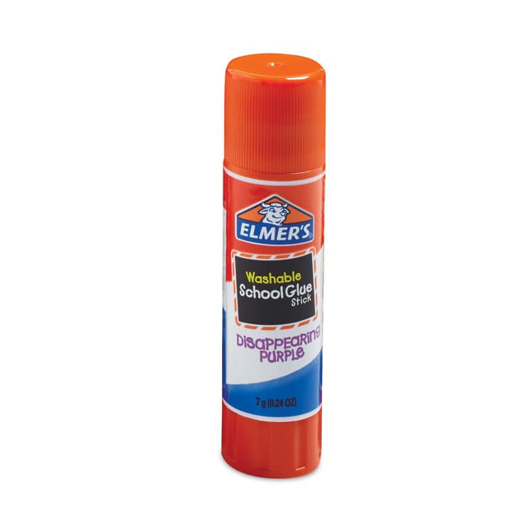 ELMER'S PRODUCTS, . Disappearing Purple All Purpose Glue Sticks, 0.24 oz, Dries Clear, 60/Box (EPIE503) thumbnail 2