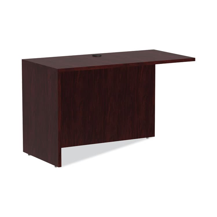 ALERA Alera Valencia Series Reversible Return/Bridge Shell, 47.25w x 23.63d x 29.5h, Mahogany (ALEVA354824MY)