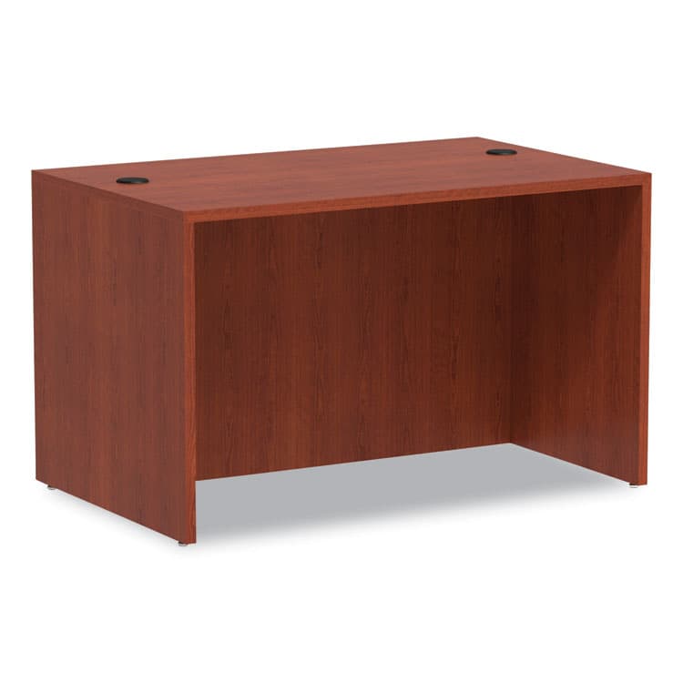 ALERA Alera Valencia Series Straight Front Desk Shell, 47.25" x 29.5" x 29.63", Medium Cherry (ALEVA214830MC)