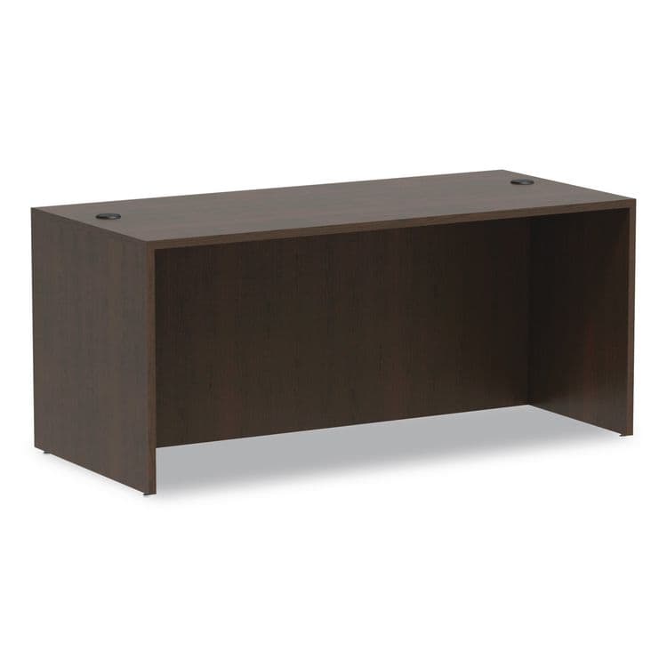 ALERA Alera Valencia Series Straight Front Desk Shell, 65" x 29.5" x 29.63", Espresso (ALEVA216630ES)