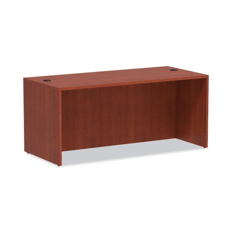 ALERA Alera Valencia Series Straight Front Desk Shell, 65" x 29.5" x 29.63", Medium Cherry (ALEVA216630MC)