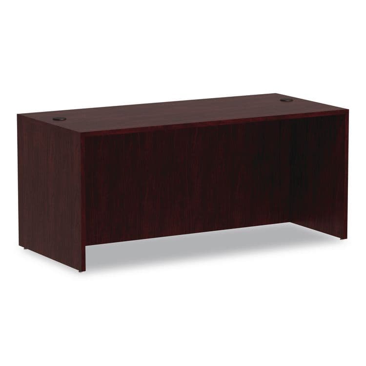 ALERA Alera Valencia Series Straight Front Desk Shell, 65" x 29.5" x 29.63", Mahogany (ALEVA216630MY)