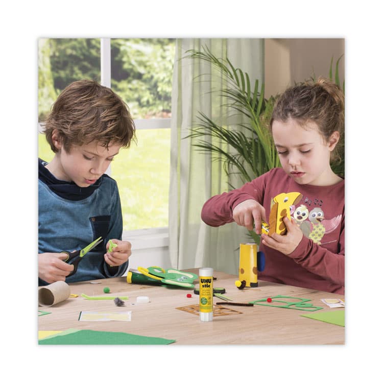 SAUNDERS MFG. CO., . Stic Permanent Glue Stick, 0.29 oz, Dries Clear (STD99648) thumbnail 4