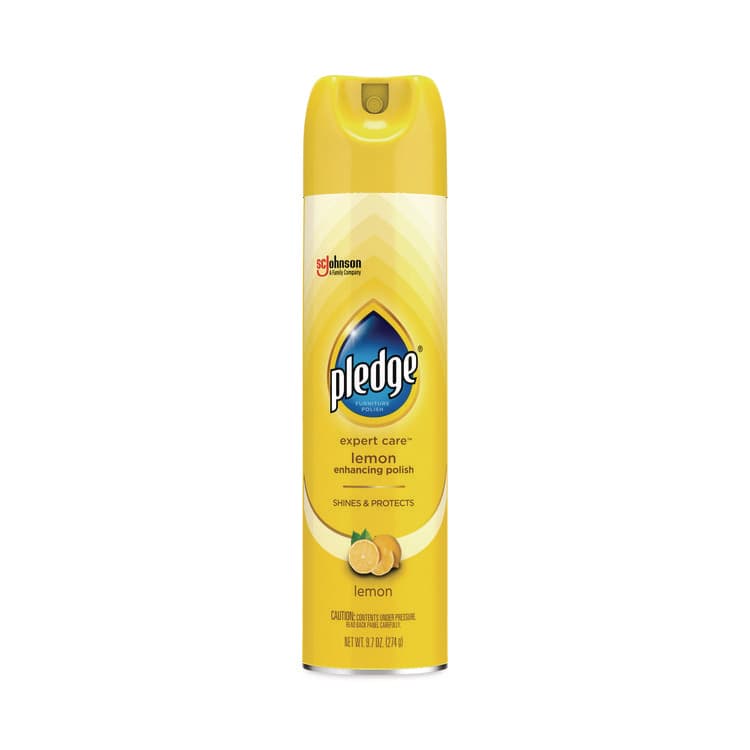 SC JOHNSON Furniture Polish, Lemon, 9.7 oz Aerosol Spray, 6/Carton (SJN336298) thumbnail 2