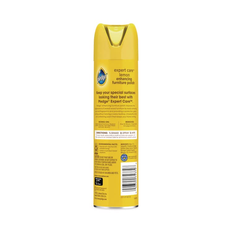 SC JOHNSON Furniture Polish, Lemon, 9.7 oz Aerosol Spray, 6/Carton (SJN336298) thumbnail 4