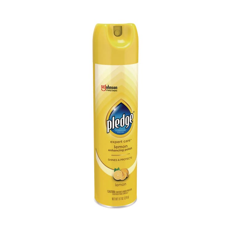 SC JOHNSON Furniture Polish, Lemon, 9.7 oz Aerosol Spray, 6/Carton (SJN336298) thumbnail 3