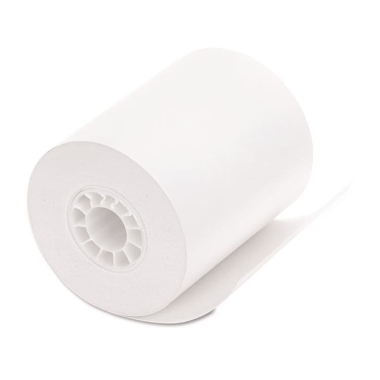 ICONEX Direct Thermal Printing Thermal Paper Rolls, 2.25" x 80 ft, White, 12/Pack (ICX90783046) thumbnail 3