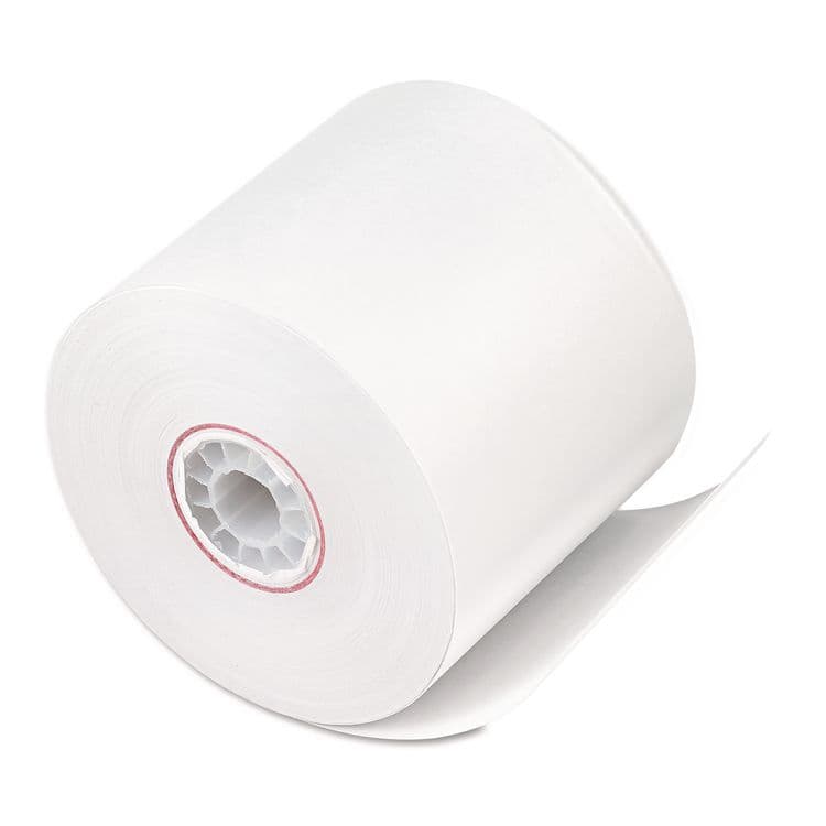 ICONEX Impact Bond Paper Rolls, 2.25" x 150 ft, White, 100/Carton (ICX90740510) thumbnail 3