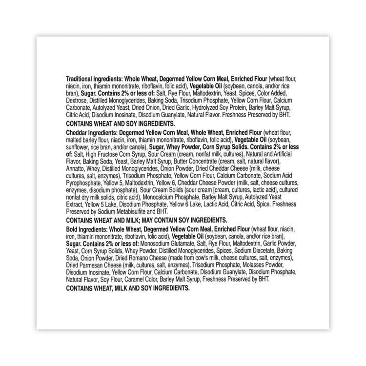 GENERAL MILLS Varieties, Assorted Flavors, 1.75 oz Pack, 30 Packs/Carton (GRR22000787) thumbnail 3