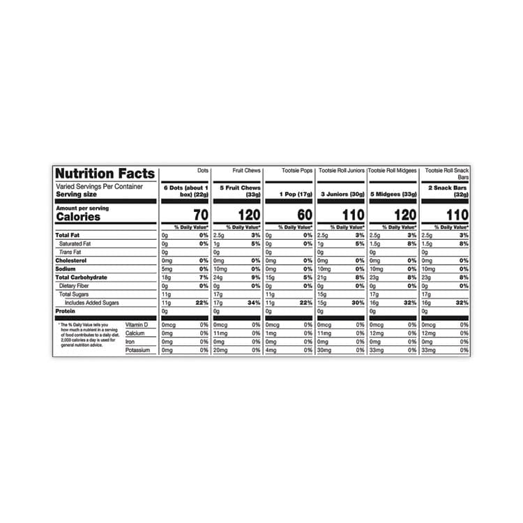 TOOTSIE ROLL INDUSTRIES Child's Play Assortment Pack, Assorted, 4.75 lb Bag (GRR22000018) thumbnail 3