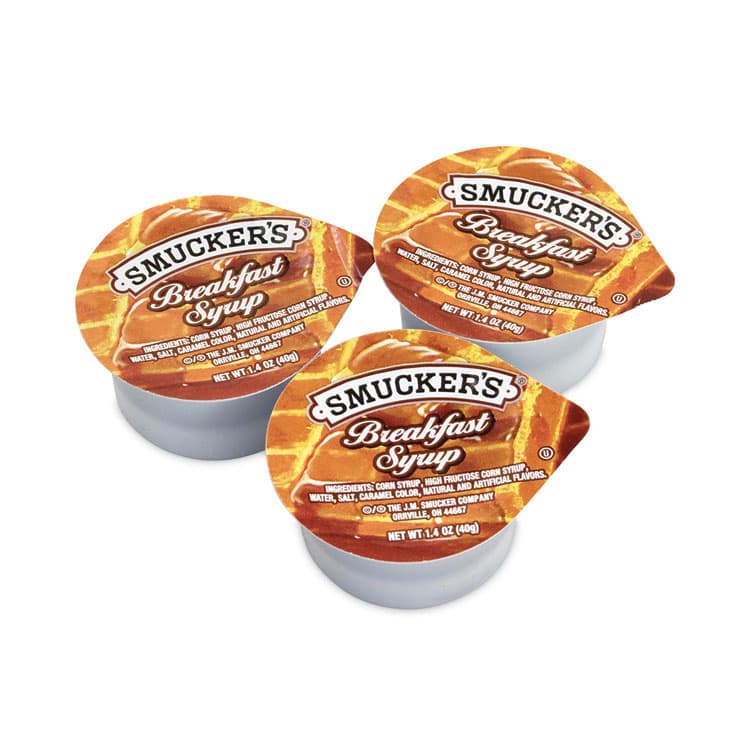 J.M. SMUCKER CO. Breakfast Syrup Single Serve Packs, 1.4 oz Mini-Tub, 100/Carton (GRR30700029) thumbnail 4