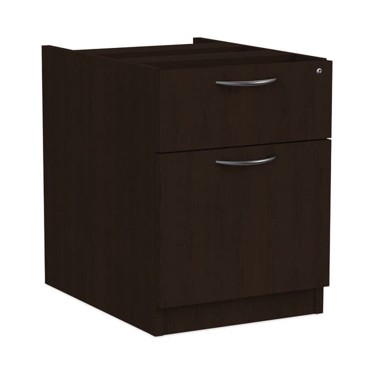 ALERA Alera Valencia Series Hanging Pedestal File, Left/Right, 2-Drawers: Box/File, Legal/Letter, Espresso, 15.63" x 20.5" x 19.25" (ALEVA552222ES) thumbnail 2