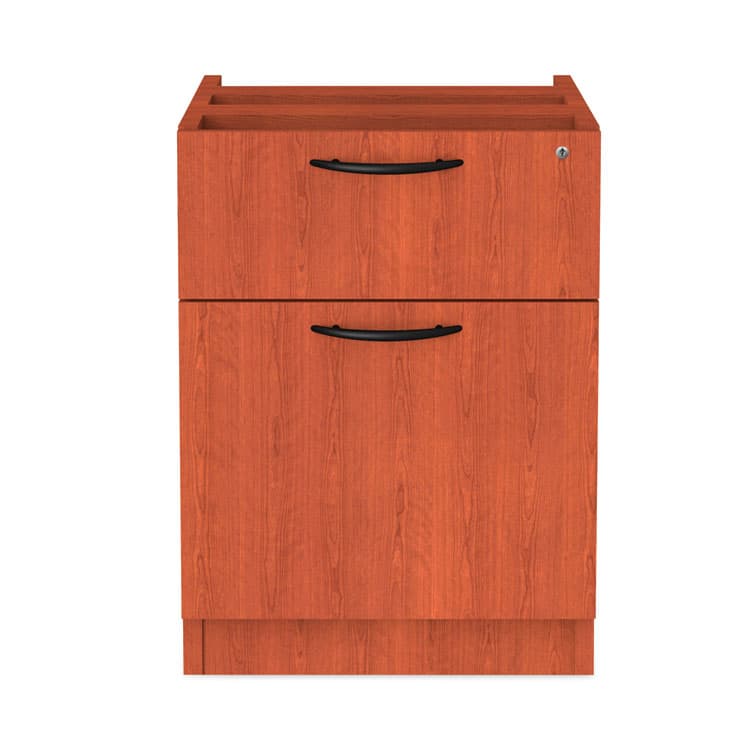 ALERA Alera Valencia Series Hanging Pedestal File, Left/Right, 2-Drawer Box/File, Legal/Letter, Medium Cherry, 15.63 x 20.5 x 19.25 (ALEVA552222MC)