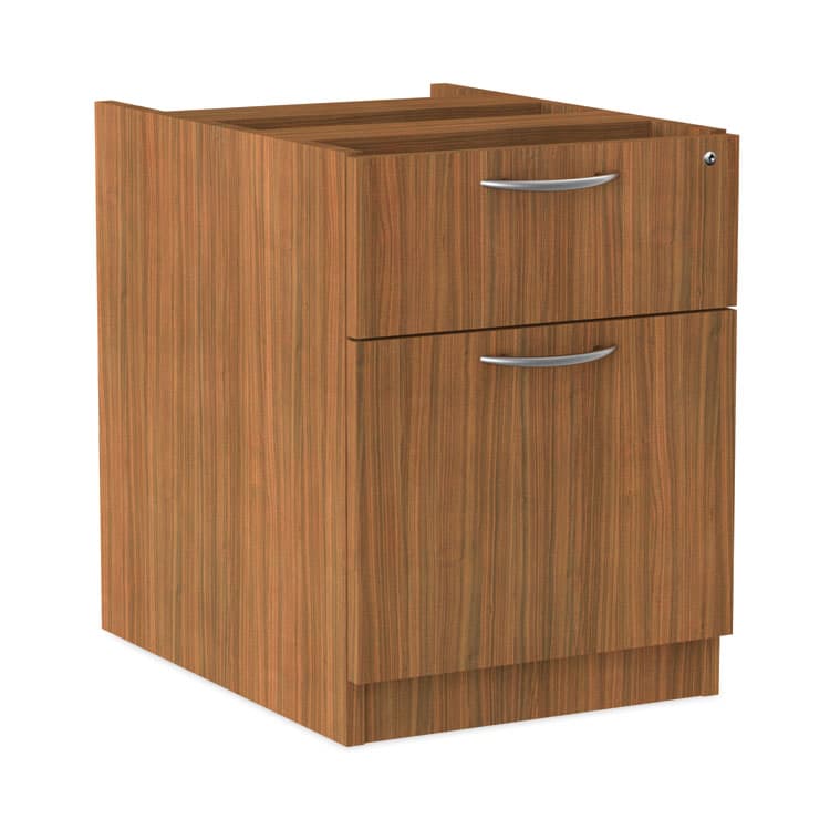 ALERA Alera Valencia Series Hanging Pedestal File, Left/Right, 2-Drawer: Box/File, Legal/Letter, Modern Walnut,15.63 x 20.5 x 19.25 (ALEVA552222WA) thumbnail 2