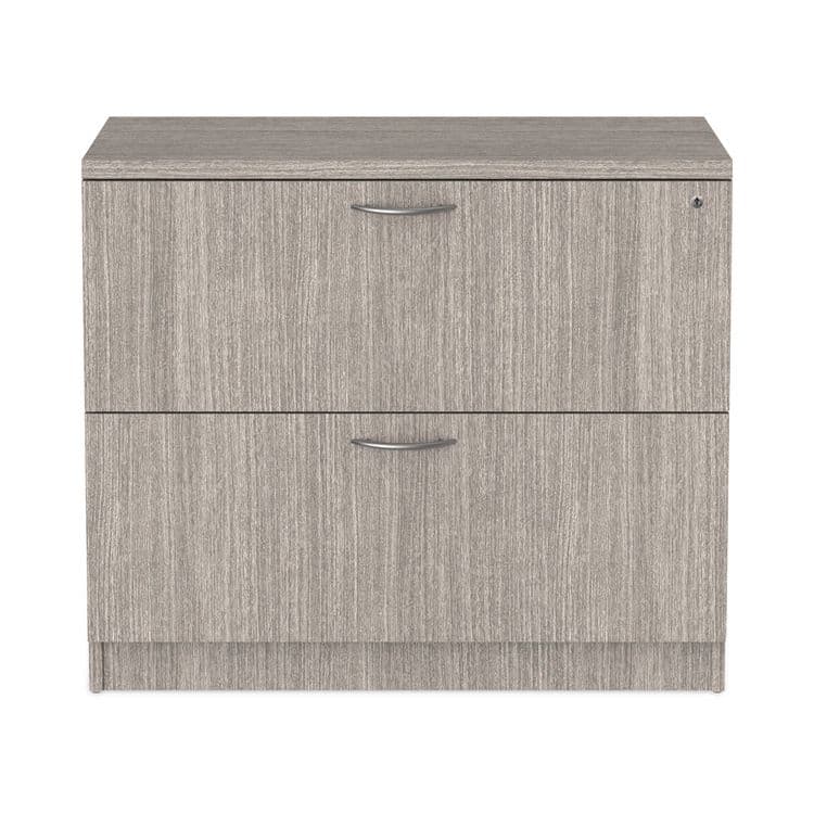 ALERA Alera Valencia Series Lateral File, 2 Legal/Letter-Size File Drawers, Gray, 34" x 22.75" x 29.5" (ALEVA513622GY)