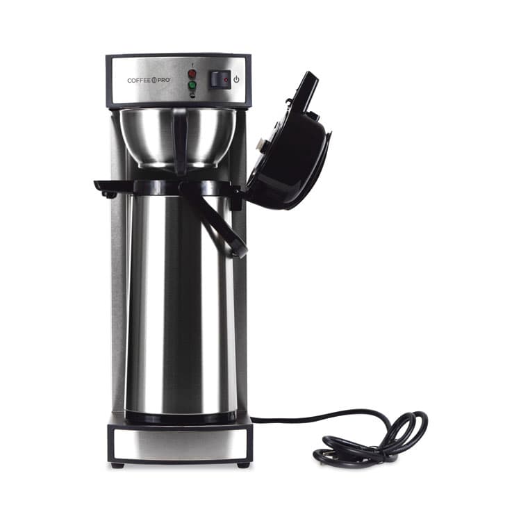 RDI USA Air Pot Brewer, 75 oz, 8.75 x 14.75 x 21.25, Stainless Steel (OGFCPRLA)