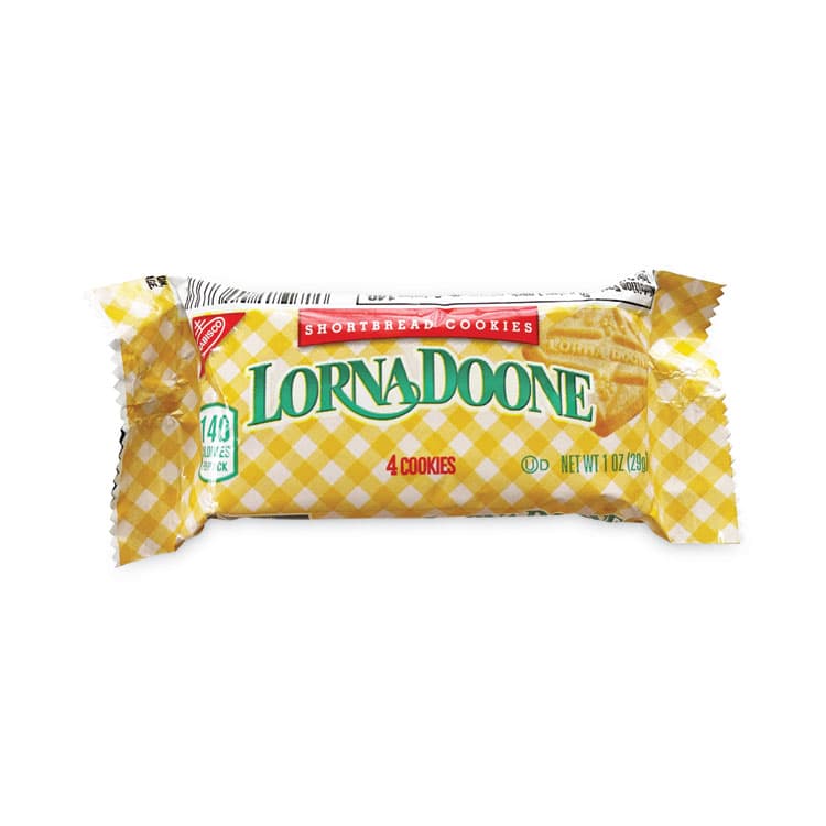 NABISCO FOOD GROUP Lorna Doone Shortbread Cookies, 1 oz Packet, 120 Packets/Box, 4 Boxes/Carton (GRR30400097)