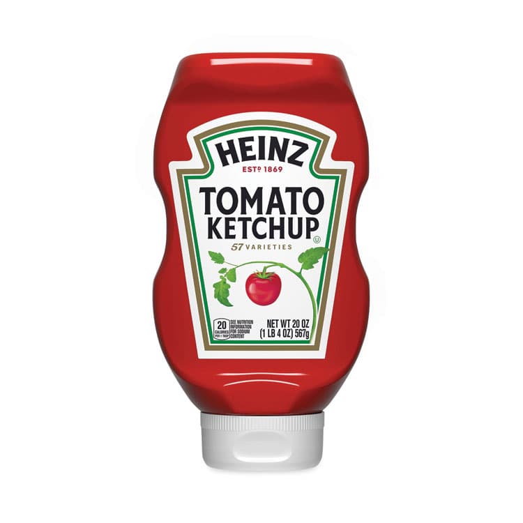 KRAFT FOODS, Tomato Ketchup Squeeze Bottle, 20 oz Bottle, 3/Pack (GRR20901009)