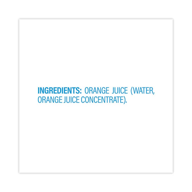 OCEAN SPRAY 100% Juice, Orange, 4 oz Cup, 48/Box (GRR30700001) thumbnail 3