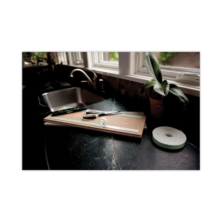 3M/COMMERCIAL TAPE DIV. Permanent High-Density Foam Mounting Tape, Double-Sided, Holds Up to 15 lb, 0.5" x 80", White (MMM110) thumbnail 4