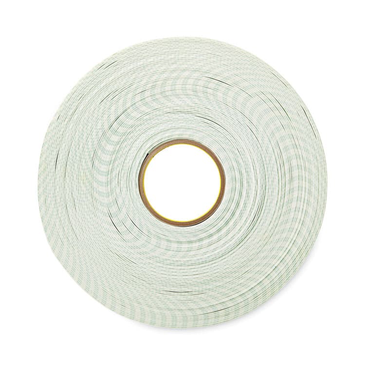 3M/COMMERCIAL TAPE DIV. Permanent High-Density Foam Mounting Tape, Holds Up to 2 lb, 0.75" x 38 yds, White (MMM110MR) thumbnail 2