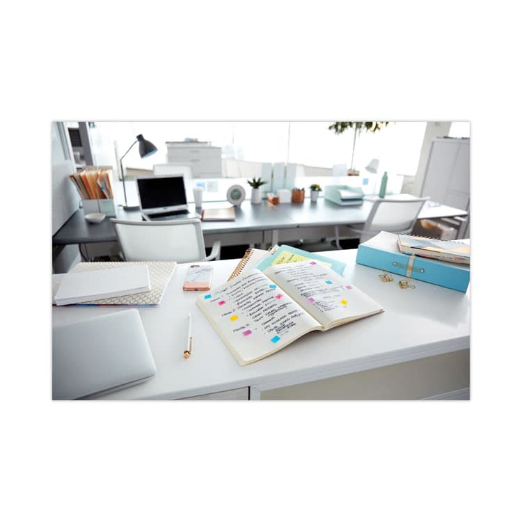 3M/COMMERCIAL TAPE DIV. Standard Page Flags in Dispenser, Purple, 50 Flags/Dispenser, 2 Dispensers/Pack (MMM680PU2) thumbnail 3