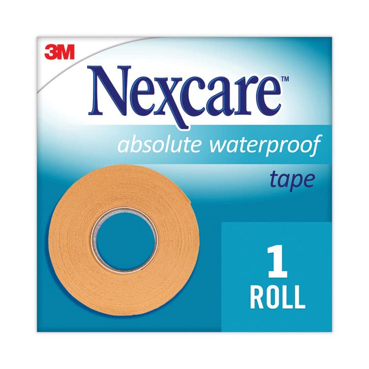 3M/COMMERCIAL TAPE DIV. Absolute Waterproof First Aid Tape, Foam, 1 x 180 (MMM731)