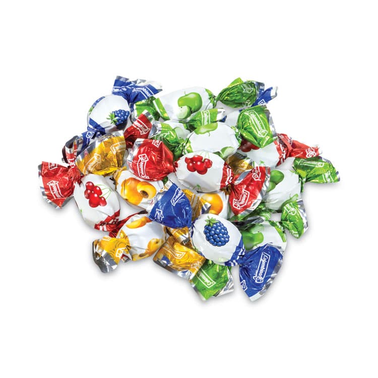 COLOMBINA S.A. Delicate Fruit Drops Mini Fruit Filled Assortment, 2.2 lb Bag (GRR26900002)