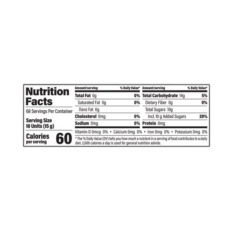 COLOMBINA S.A. Delicate Fruit Drops Mini Fruit Filled Assortment, 2.2 lb Bag (GRR26900002) thumbnail 2