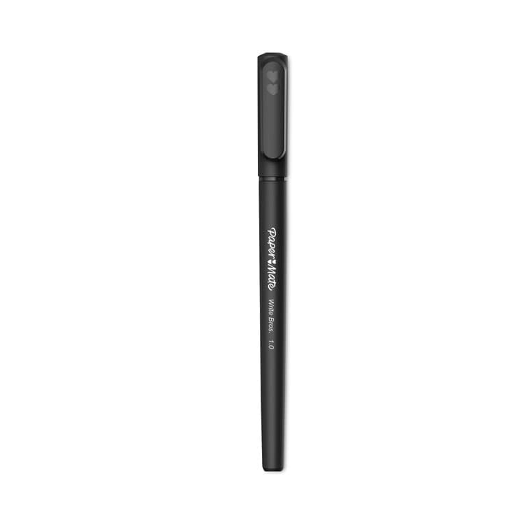 SANFORD Write Bros. Ballpoint Pen Value Pack, Stick, Medium 1 mm, Black Ink, Black Barrel, 120/Pack (PAP2096479)