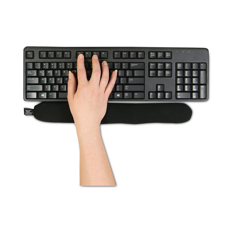 BROWNMED Keyboard Wrist Cushion, 17.75 x 3, Black (IMAA10160) thumbnail 3