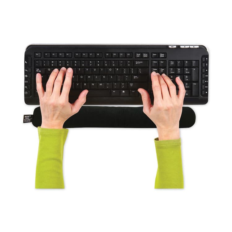 BROWNMED Keyboard Wrist Cushion, 17.75 x 3, Black (IMAA10160) thumbnail 4