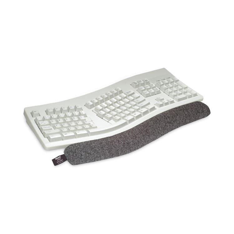 BROWNMED Keyboard Wrist Cushion, 10 x 6, Gray (IMAA10161)