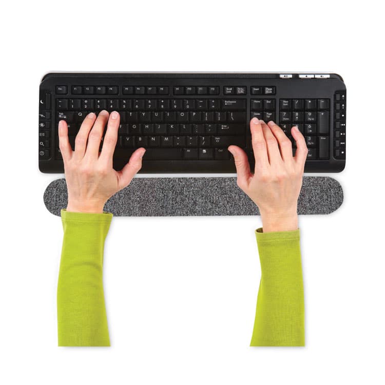 BROWNMED Keyboard Wrist Cushion, 10 x 6, Gray (IMAA10161) thumbnail 3