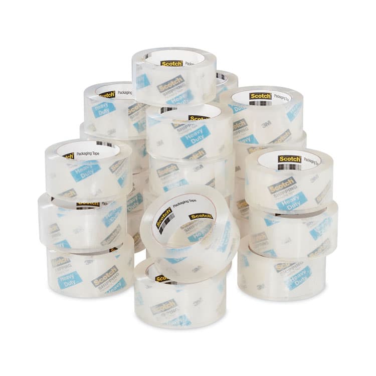 3M/COMMERCIAL TAPE DIV. 3850 Heavy-Duty Packaging Tape, 3" Core, 1.88" x 54.6 yds, Clear, 36/Carton (MMM3850CS36)