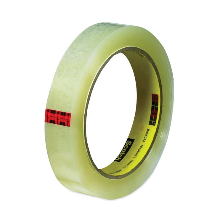 3M/COMMERCIAL TAPE DIV. Transparent Tape, 3" Core, 0.75" x 72 yds, Transparent, 2/Pack (MMM6002P3472) thumbnail 3