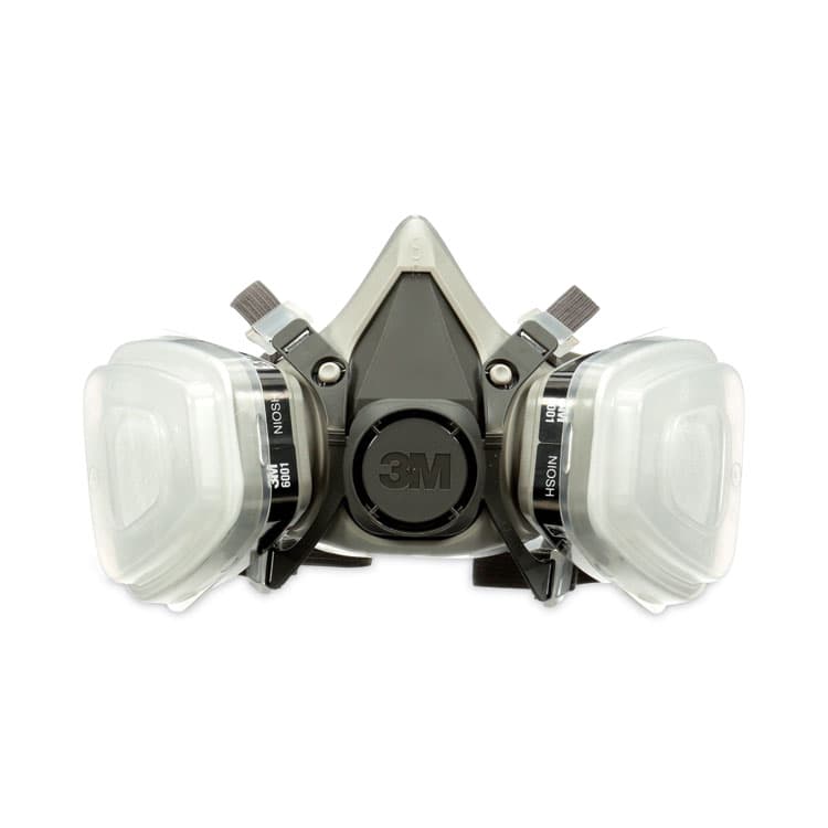 3M/COMMERCIAL TAPE DIV. Half Facepiece Paint Spray/Pesticide Respirator, Small (MMM6111PA1A) thumbnail 3