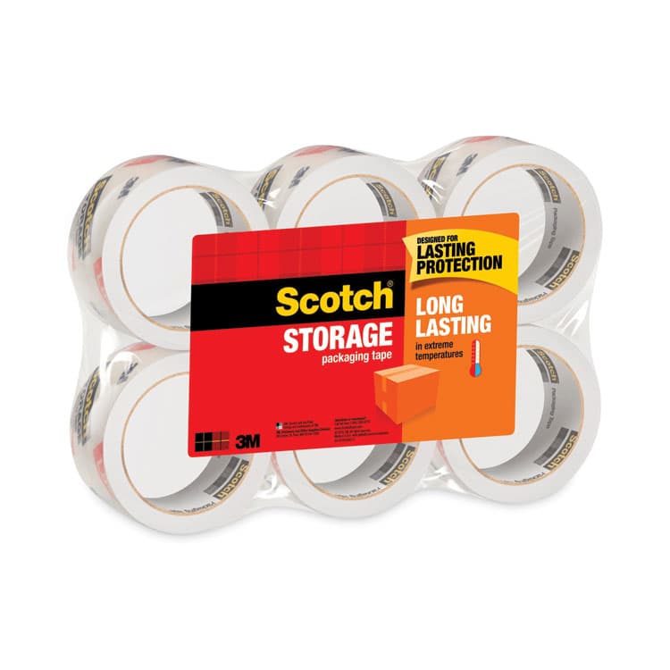 3M/COMMERCIAL TAPE DIV. Storage Tape, 3" Core, 1.88" x 54.6 yds, Clear, 6/Pack (MMM36506)