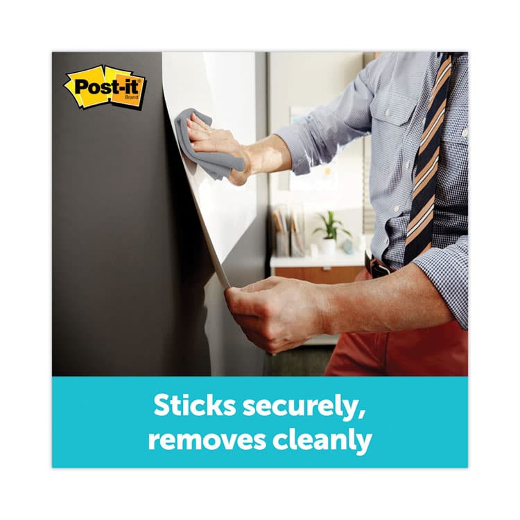 3M/COMMERCIAL TAPE DIV. Dry Erase Surface, Laminate Film, 36" x 7 mil x 24", White (MMMDEF3X2) thumbnail 3