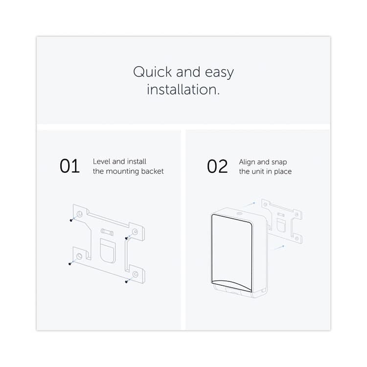 KIMBERLY CLARK ICON Automatic Soap and Sanitizer Dispenser, 1.2 L, 8.06 x 14.18 x 4.75, Silver Mosaic (KCC53694) thumbnail 3