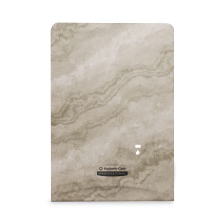 KIMBERLY CLARK ICON Faceplate for Automatic Soap and Sanitizer Dispenser, 8.25 x 22 x 12.12, Warm Marble (KCC58794)
