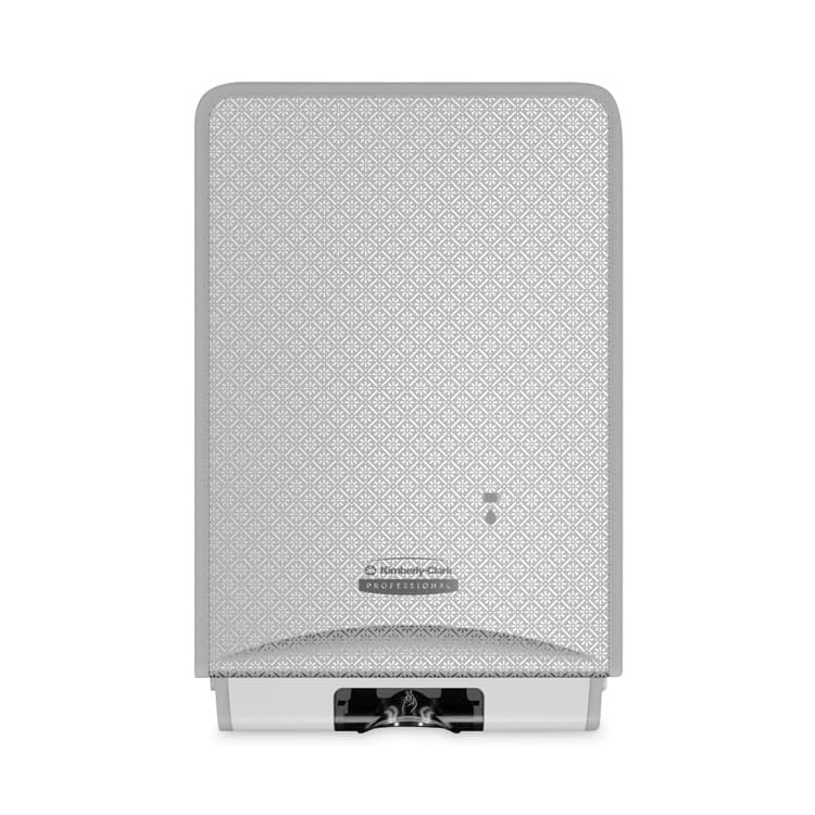 KIMBERLY CLARK ICON Automatic Soap and Sanitizer Dispenser, 1.2 L, 8.06 x 14.18 x 4.75, Silver Mosaic (KCC53694)