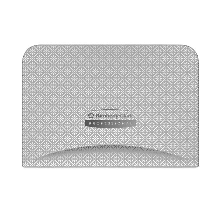 KIMBERLY CLARK ICON Faceplate for Coreless Standard Roll Toilet Paper Dispenser, 4.25 x 6 x 1.5, Silver Mosaic (KCC58761)