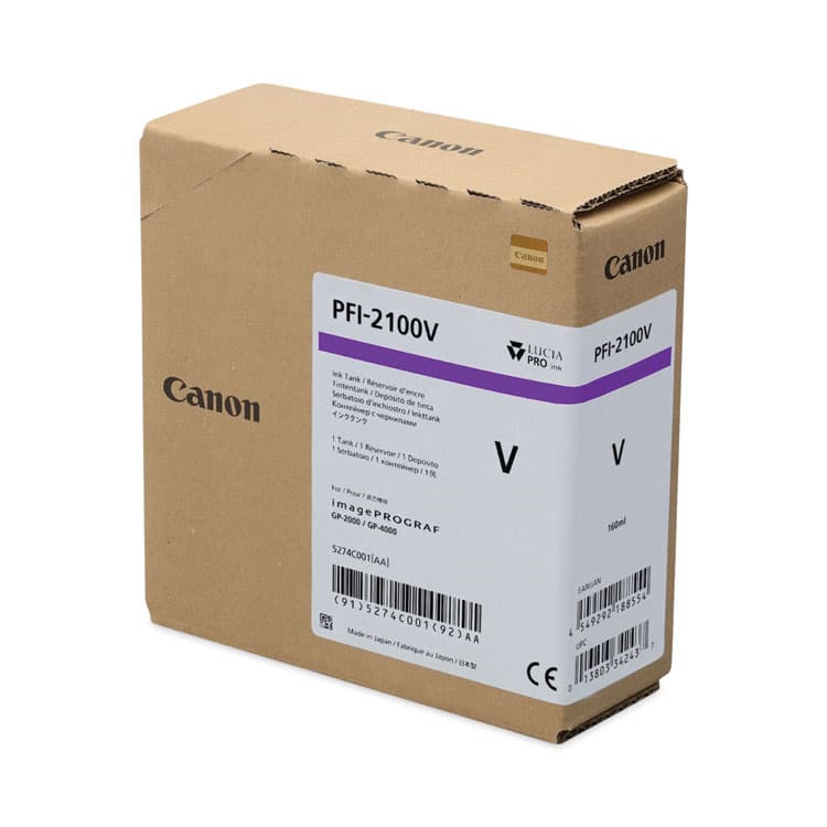 CANON USA, . 5274C001AA (PFI-2100) Ink, Violet (CNM5274C001AA)
